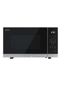 Sharp Premium series YC-PC322AE-S - microwave oven with convection and grill - freestanding - silver