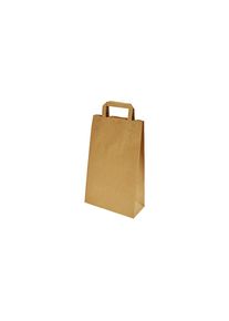 ratioform Papieren draagtas, bruin, l x b x h = 220 x 105 x 360 mm, 70 g/m², VE = 250 stuks, vanaf 5 VE