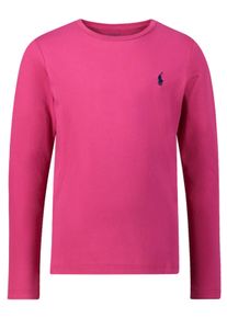Polo Ralph Lauren Kinder Roze shirt met lange mouwen voor meisjes