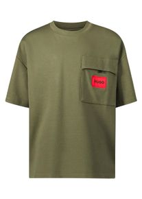 Hugo Kinder Olijfgroen t-shirt voor jongens
