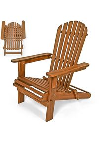 Casaria® Sedia prendisole pieghevole
