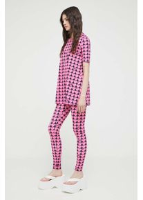 Love Moschino tricou femei, culoarea roz