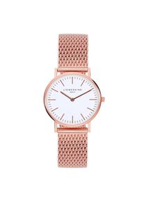 Liebeskind Berlin Dames Analoog horloge rose-goud / wit One Size