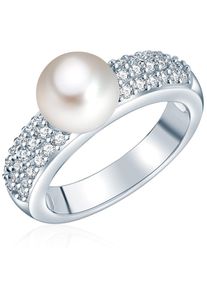 Valero Pearls Ring Damen silber / perlweiß Größe 52