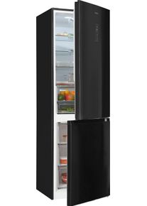 Exquisit Kühl-/Gefrierkombination »kgc350-105-Nf-040c Inoxlook-Az«, kgc350-105-Nf-040c Inoxlook-Az, 193 Cm Hoch, 60 Cm Breit silberfarben,...