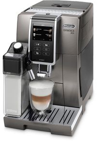 De'Longhi De'longhi Kaffeevollautomat »Dinamica Plus Ecam 370.95.T« silberfarben, 3,5 Zoll TFT Touchscreen