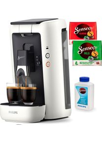 Philips Senseo Kaffeepadmaschine »Maestro csa260/10«, Inkl. Gratis-Zugaben Im Wert Von € 14,- Uvp weiß, Intense Plus Technologie: Innovatives...