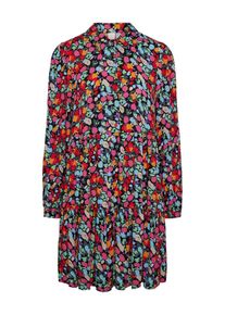 Y.A.S YAS Dames Blousejurk 'ALIRA' lichtgroen / donkerlila / oranje / zwart 42
