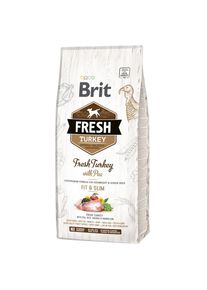 12 kg Brit Fresh Light Fit & Slim Tacchino con Piselli crocchette per cani