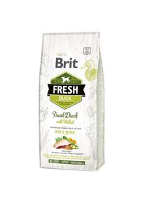 2x12kg Brit Fresh Active Anatra con Miglio Crocchette per cani