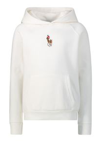 Polo Ralph Lauren Kinder Cr��me wit hoodie voor meisjes
