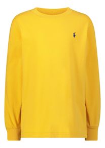 Polo Ralph Lauren Kinder Geel shirt met lange mouwen voor jongens