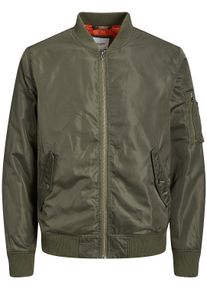 Jack & Jones Jack & Jones Bomberjack - Ocean Bomber - S tot XXL - voor Mannen - olijf