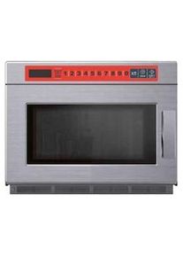 Microondas inox 28 l. digital suelo liso 2 magnetron 1,8 - 465x580x370 mm - 3000 W 230/1V - 17L08113 Eurast