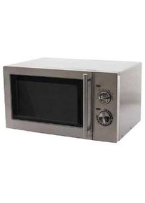 Microondas inox 23 l. plato giratorio 1 magnetron 0,9 - 485x355x280 mm - 1400 W 230/1V - 17P00901 Eurast