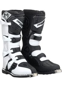 Moose Racing Qualifier MX, boots , color: Blue/White/Black , size: 13 US