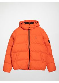 Calvin Klein Daunenjacke in orange für Herren, Größe: XL. Essential Down Jacket