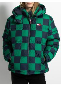 Tommy Hilfiger Daunenjacke in grün für Damen, Größe: XS. Tjw Aop Alaska Puffer 0H9