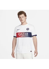 Paris Saint-Germain 2023/24 Match Uit Nike Dri-FIT ADV voetbalshirt voor heren - Wit