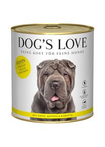 DOG’S LOVE 6x 800g Dog's love adulte poulet nourriture pour chien humide