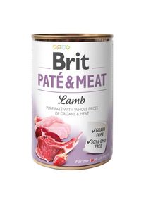 Brit Paté & Meat, 6 x 400 g.- agneau