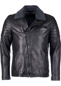 Mustang M232-100, leather jacket , color: Black , size: XL