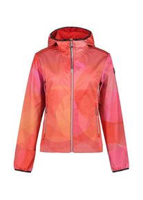 Luhta Dames Outdoorjas 'Ingby' koraal / pink / zwart / wit XXS