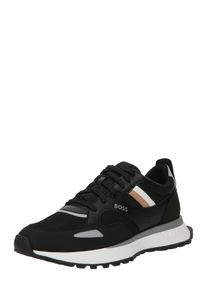 BOSS Heren Sneakers laag chamois / grijs / zwart / wit 43