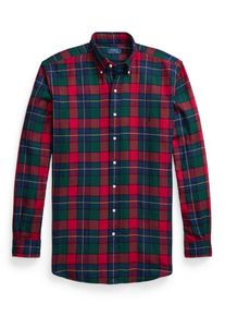 Plus size : Polo Ralph Lauren, Shirt with windowpane check pattern in a Green