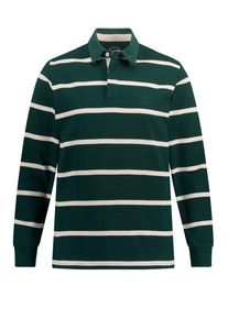 plussize: Nadměrná velikost: JP1880, Bluza rugby w paski Zielona