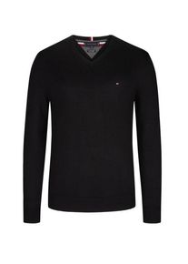 Plus size : Tommy Hilfiger, Sweater made of cotton with cashmere in a Black