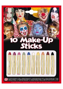 Widmann Crayons de maquillage 10 couleurs