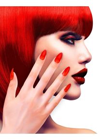 Widmann Ramona Red Unghie 12er Set