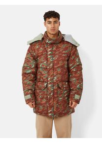 North Face 77 Brooks Range Parka Jacket (Glacier Print) - Dark Oak Camo