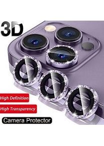 1 Satz Kamera Schutzfolie Für Apple iPhone 15 Pro Max Plus iPhone 14 13 Pro Max 14 Plus 13 Mini Hartglas 9H Härtegrad Anti-Fingerprint High Definition (HD) Dia