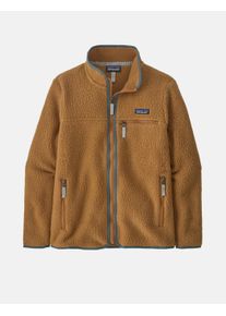 Patagonia Womens Retro Pile Fleece Jacket - Nest Brown/Nouveau Green