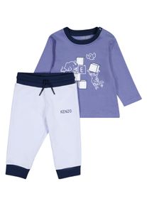 Kenzo Kids Blauw kleding set voor jongens