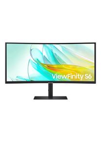 Samsung 34" Bildschirm ViewFinity S6 S34C652UAU - Black - 5 ms AMD FreeSync