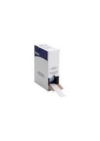 Brady Krympbar etiket, 3:1, Polyolefin, 6 x 25.4mm, Hvid - BM-125-1-342