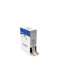 Brady Krympbar etiket, 3:1, Polyolefin, 8.5 x 25.4mm, Hvid - BM-187-1-342
