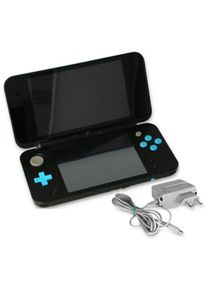 Exzellent: Nintendo New 2DS XL | inkl. Spiel | schwarz/türkis | Super Mario 3D Land