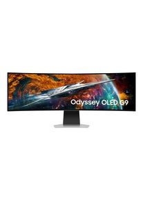 Samsung 49" Bildschirm Odyssey OLED G9 S49CG950SU - Silver - 0.03 ms AMD FreeSync 2