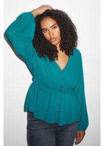 C&A Clockhouse-Bluse, Grün, Taille: 50