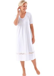 wäschepur Damer Nattlinne i A-form vit Größe 44/46