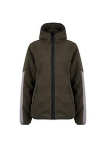 Stoic Womens NorrvikSt Pile Fleece Hoody Fleecevest Dames (40 |olijfgroen)