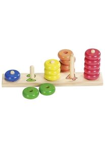 goki Wooden Stacking Puzzle color