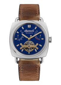 Ingersoll Heren Analoog horloge saffier / bruin / zilver One Size