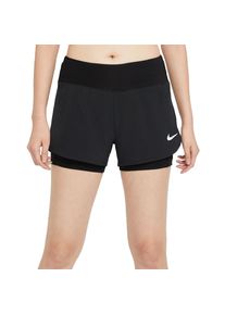 Nike Damen Eclipse 2-In-1 Running Shorts schwarz