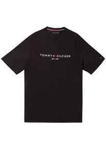 Tommy Hilfiger Big & Tall Tommy Hilfiger Big & Tall T-Shirt, (1 tlg.), mit Tommy Hilfiger Logoschriftzug auf der Brust