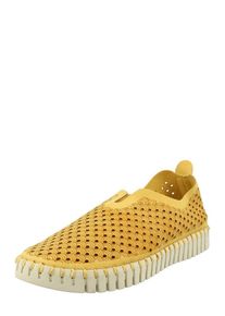 Ilse Jacobsen Dames Slip-on 'FLATS' geel 36
